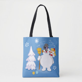 Bolsa Tote Snowman™ congelado | Frosty & Karen Winter Diverti