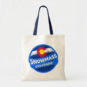 Bolsa Tote Snowmass Colorado, em montanha, rebentou o saco