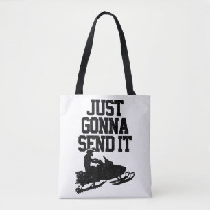 Bolsa Tote Snowmobile Vai Enviar Um Motor Engraçado Gif