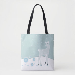 Bolsa Tote Snowy Deer