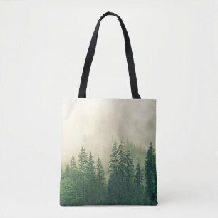 Bolsa Tote Snowy Forest Freshness Acessório versátil