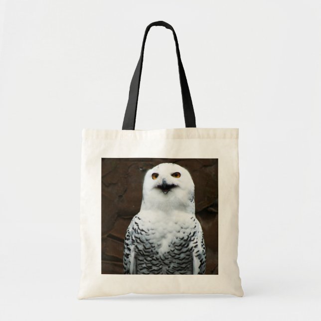 Bolsa Tote Snowy Owl bti (Frente)