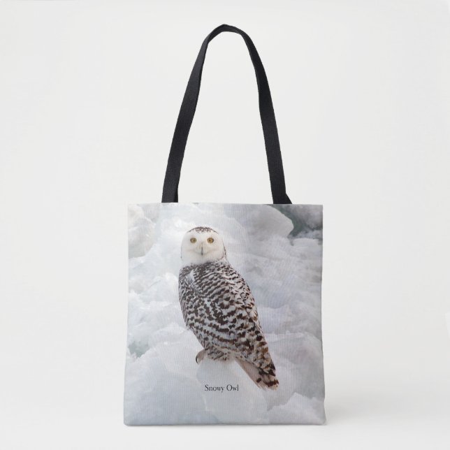 Bolsa Tote Snowy Owl por toda a mala (Frente)