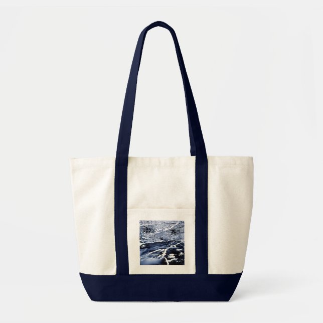 Bolsa Tote Snowy Stream - (Frente)
