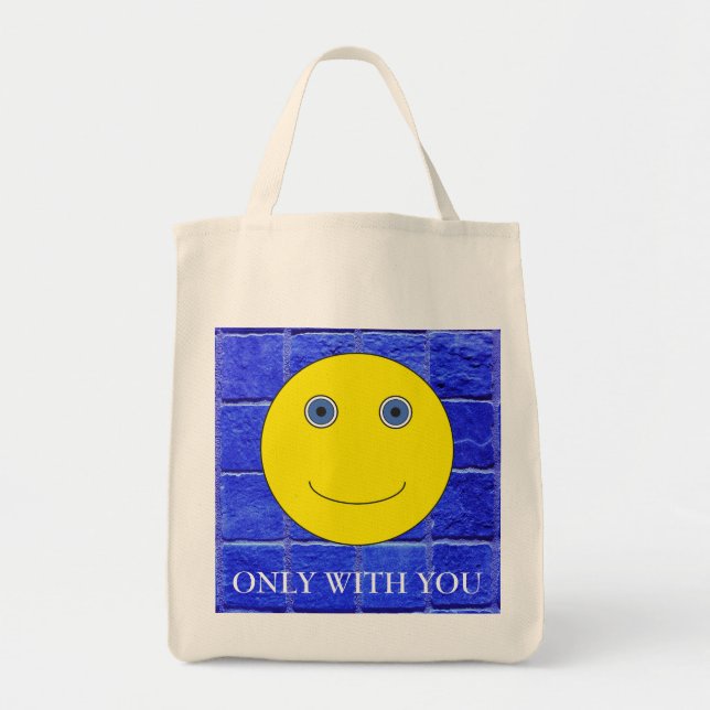 Bolsa Tote Só com você (Frente)