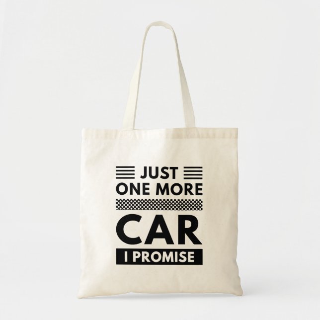 Bolsa Tote Só Mais Um Carro Que Prometo (Frente)