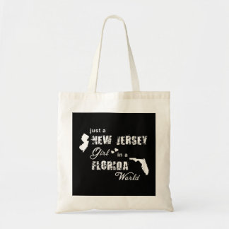 Bolsa Tote Só uma garota de New Jersey em um mundo da Flórida