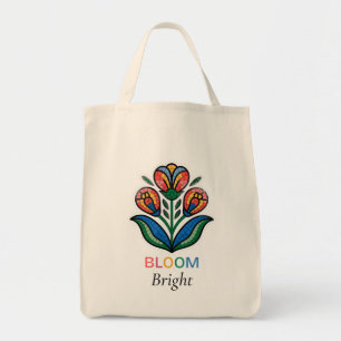 Bolsa Tote Só Vibrações Positivas-Flor