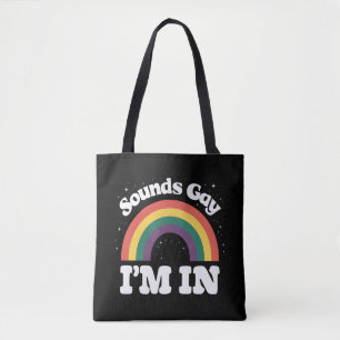 Bolsa Tote Soa Gay no mês do Orgulho LGBTQ