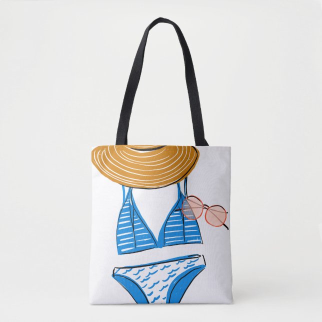Bolsa Tote Soak up the Sun - Blue Swimcase 2 (Frente)