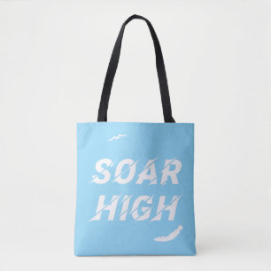 Bolsa Tote Soar Alta Automotivação Ame Afirmação Positiva