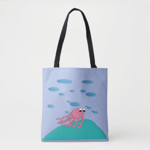 Bolsa Tote Sob a sacola do mar