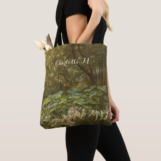 Bolsa Tote Sob as Folhas da Doca por Richard Doyle, Arte das  (Close Up)