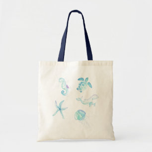 Bolsa Tote Sob O Mar