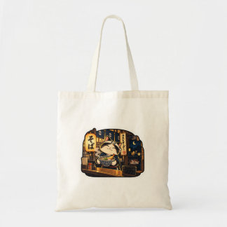 Bolsa Tote Soba Shop Cat — Sacola de Última Encomenda | Retir