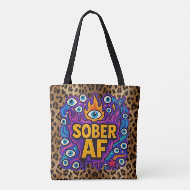 Bolsa Tote Sober AF -  (Verso)