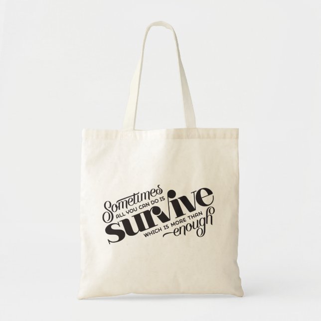 Bolsa Tote Sobreviva a Totebag (Frente)
