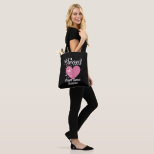 Bolsa Tote Sobrevivente de Câncer de Mama Abencoado Conscient