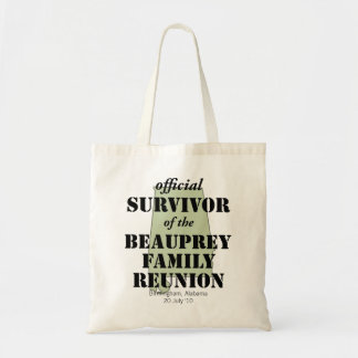 Bolsa Tote Sobrevivente de Reunião Familiar do Alabama (verde