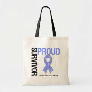 Bolsa Tote Sobrevivente orgulhoso - cancer de estômago