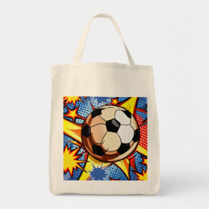 Bolsa Tote Soccer Burst