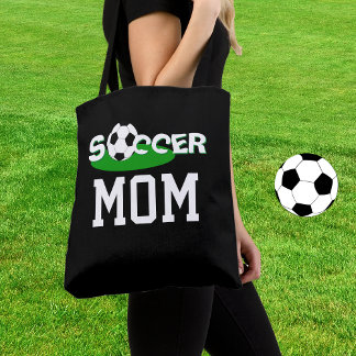 Bolsa Tote Soccer Mom Bag, Football Fan, Sports