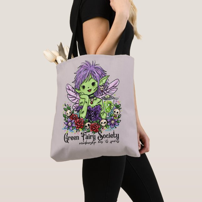 Bolsa Tote Sociedade da Fada Absinto (Close Up)