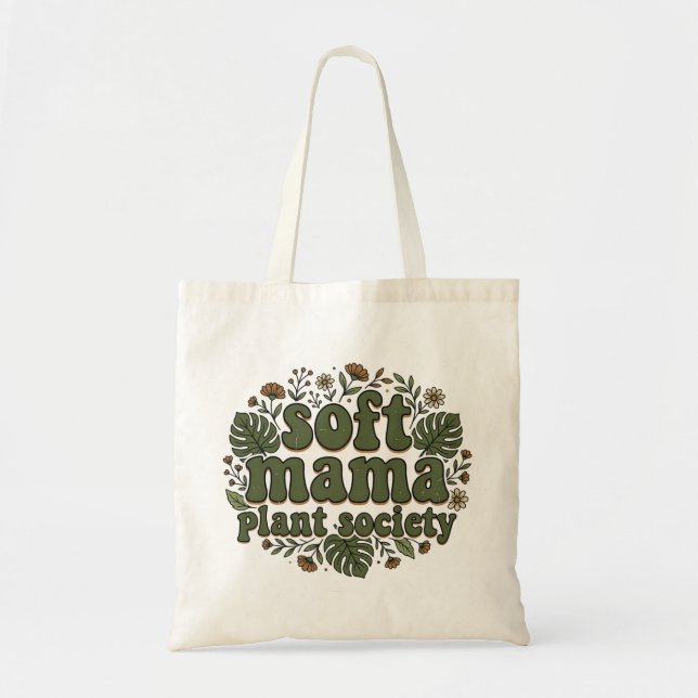Bolsa Tote Sociedade Planta Mãe Macia (Frente)