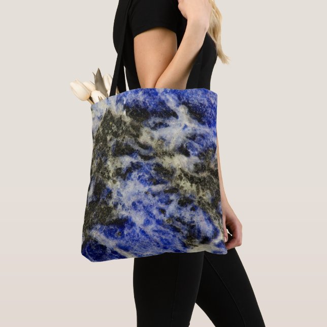 Bolsa Tote Sodalita Azul (Close Up)