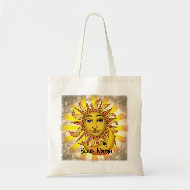 Bolsa Tote Sol Ama Lua  (Frente)