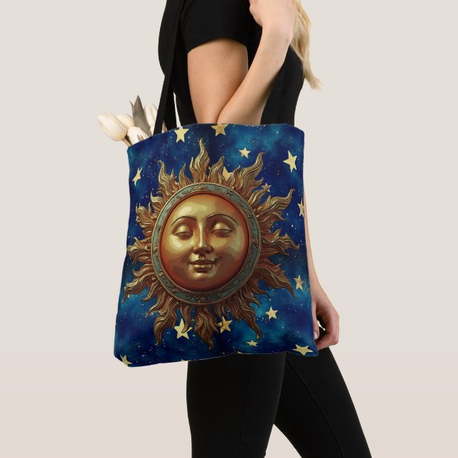 Bolsa Tote Sol Celestial (Close Up)