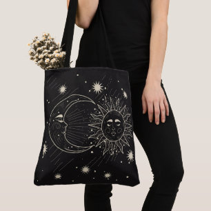 Bolsa Tote Sol Celestial e Lua