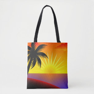 Bolsa Tote Sol da ilha