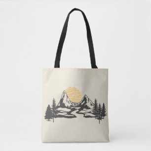 Bolsa Tote Sol de montanha