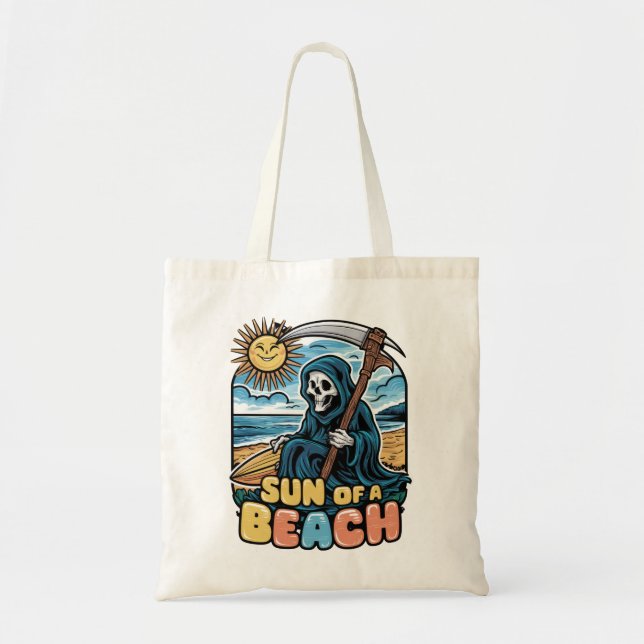 Bolsa Tote Sol De Um Ceifador De Praia (Frente)
