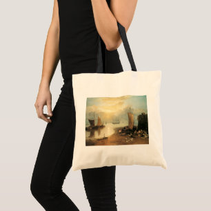 Bolsa Tote Sol Nascente Através do Vapor por Joseph Turner
