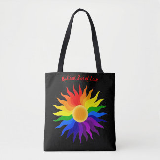 Bolsa Tote Sol Radiante – Arte Orgulho