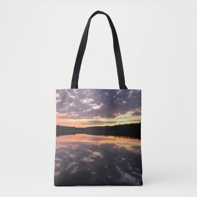 Bolsa Tote Sol Sobre Lago Urso (Frente)