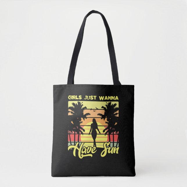 Bolsa Tote Sol tropical (Frente)