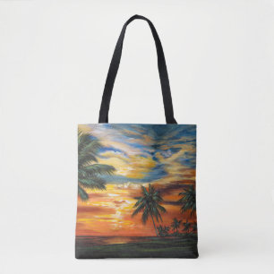 Bolsa Tote Sol tropical incrível