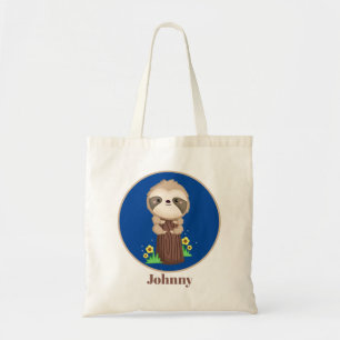 Bolsa Tote Solha-de-preguiça-branca