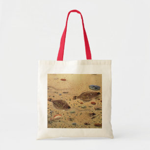 Bolsa Tote Solhas ou Peixes Chatos, Vida Marinha Oceânica Ant