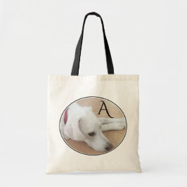 Bolsa Tote Solteiro Simplesmente Adorável Cachorro Branco Ini