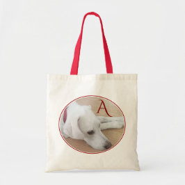 Bolsa Tote Solteiro Simplesmente Adorável Vermelho Branco Ini