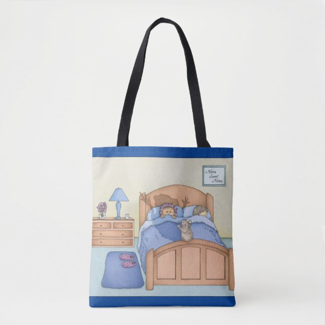 Bolsa Tote Sombra do Hamster (Frente)