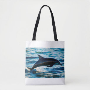 Bolsa Tote Sombra do Mar: O Golfinho Negro
