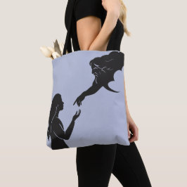 Bolsa Tote Sombra Minimalista de Mulher Fé e Inspiração