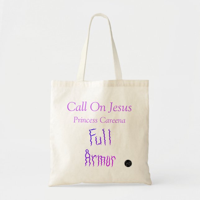 Bolsa Tote Sombras De Uma Princesa Garota Jesus Vestir-Se (Frente)