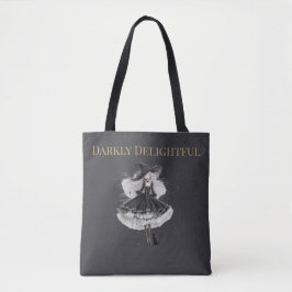 Bolsa Tote Sombriamente Delicioso – Sacola de Gota de Bruxa e