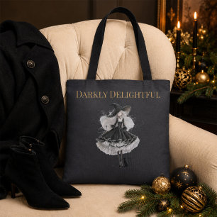 Bolsa Tote Sombriamente Delicioso – Sacola de Gota de Bruxa e